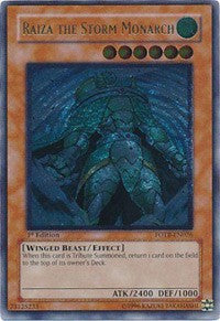 Raiza the Storm Monarch (UTR) [FOTB-EN026] Ultimate Rare | Nerdhalla Games