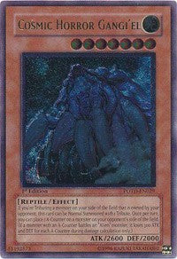 Cosmic Horror Gangi'el (UTR) [POTD-EN029] Ultimate Rare | Nerdhalla Games