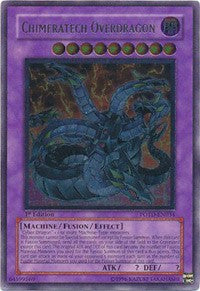 Chimeratech Overdragon (UTR) [POTD-EN034] Ultimate Rare | Nerdhalla Games