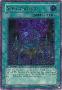 Spell Calling (UTR) [POTD-EN039] Ultimate Rare | Nerdhalla Games