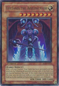 Voltanis the Adjudicator (UTR) [EOJ-EN023] Ultimate Rare | Nerdhalla Games