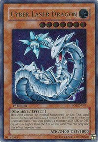 Cyber Laser Dragon (UTR) [SOI-EN007] Ultimate Rare | Nerdhalla Games