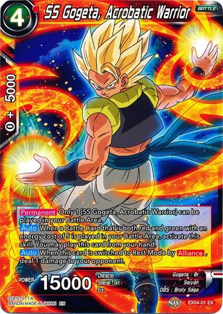 SS Gogeta, Acrobatic Warrior [EX04-01] | Nerdhalla Games