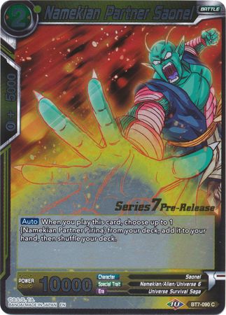 Namekian Partner Saonel [BT7-090_PR] | Nerdhalla Games