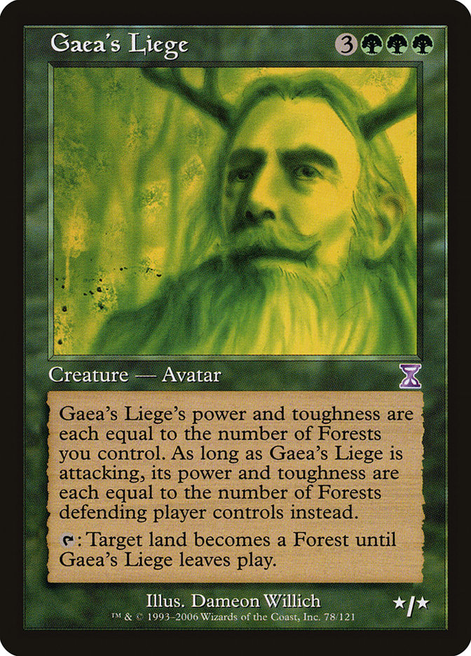 Gaea's Liege [Time Spiral Timeshifted] | Nerdhalla Games