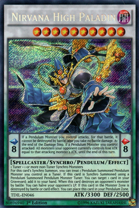 Nirvana High Paladin [TDIL-EN046] Secret Rare | Nerdhalla Games