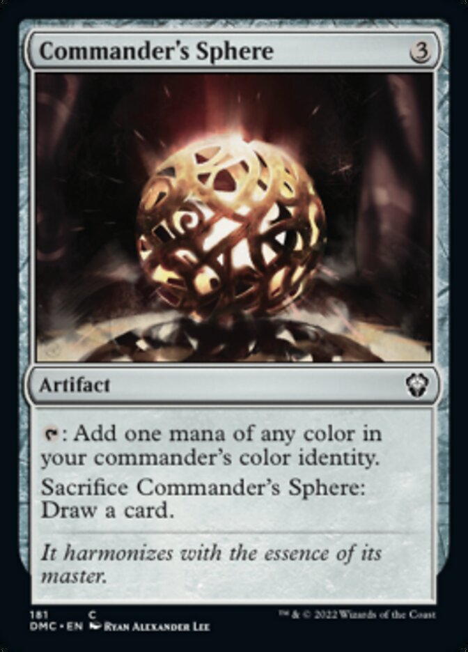 Commander's Sphere [Dominaria United Commander] | Nerdhalla Games