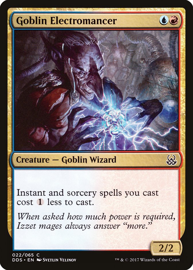 Goblin Electromancer [Duel Decks: Mind vs. Might] | Nerdhalla Games