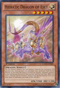 Hieratic Dragon of Eset [GAOV-EN020] Common | Nerdhalla Games