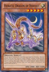 Hieratic Dragon of Nebthet [GAOV-EN021] Common | Nerdhalla Games