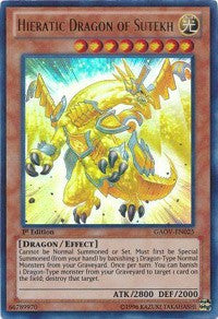 Hieratic Dragon of Sutekh [GAOV-EN025] Ultra Rare | Nerdhalla Games