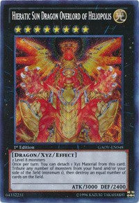 Hieratic Sun Dragon Overlord of Heliopolis [GAOV-EN048] Secret Rare | Nerdhalla Games