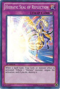 Hieratic Seal of Reflection [GAOV-EN072] Super Rare | Nerdhalla Games