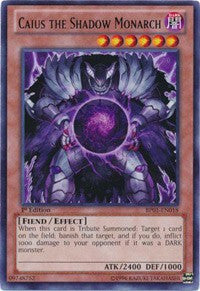 Caius the Shadow Monarch [BP01-EN018] Rare | Nerdhalla Games