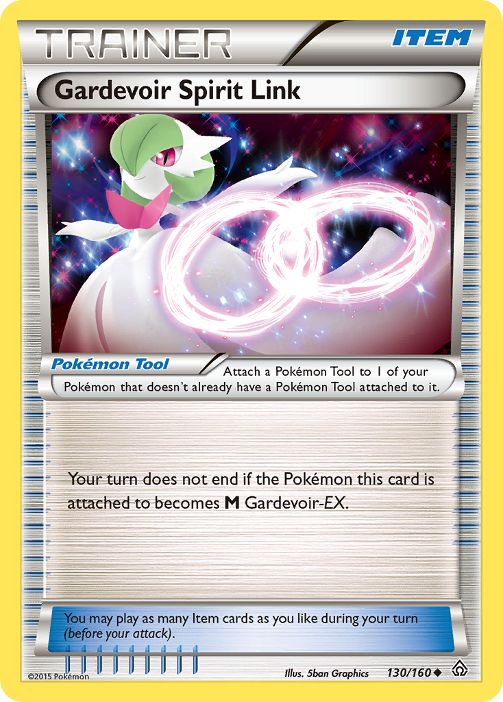 Gardevoir Spirit Link (130/160) [XY: Primal Clash] | Nerdhalla Games