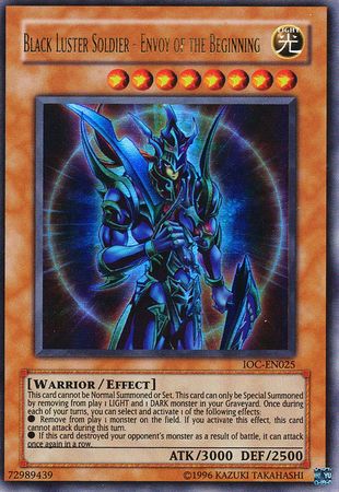 Black Luster Soldier - Envoy of the Beginning [IOC-EN025] Ultra Rare | Nerdhalla Games