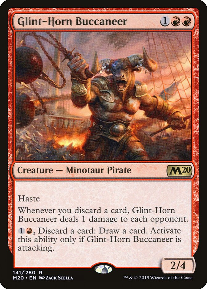 Glint-Horn Buccaneer [Core Set 2020] | Nerdhalla Games