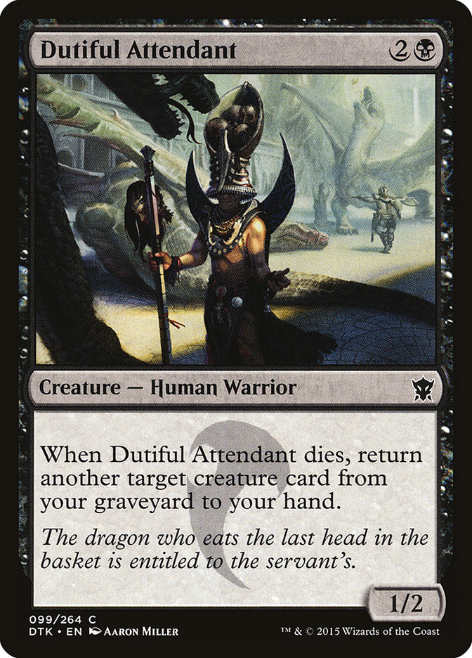 Dutiful Attendant [Dragons of Tarkir] | Nerdhalla Games