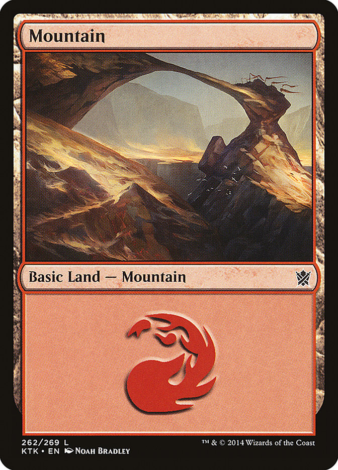 Mountain (262) [Khans of Tarkir] | Nerdhalla Games