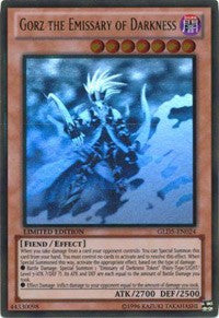 Gorz the Emissary of Darkness [GLD5-EN024] Ghost/Gold Rare | Nerdhalla Games