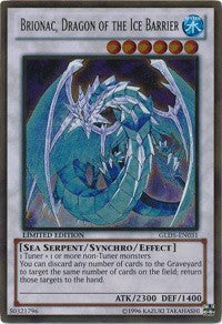 Brionac, Dragon of the Ice Barrier [GLD5-EN031] Gold Rare | Nerdhalla Games