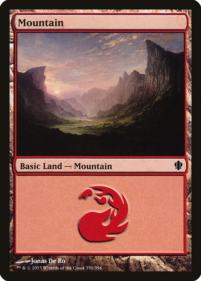 Mountain (350) [Commander 2013] | Nerdhalla Games