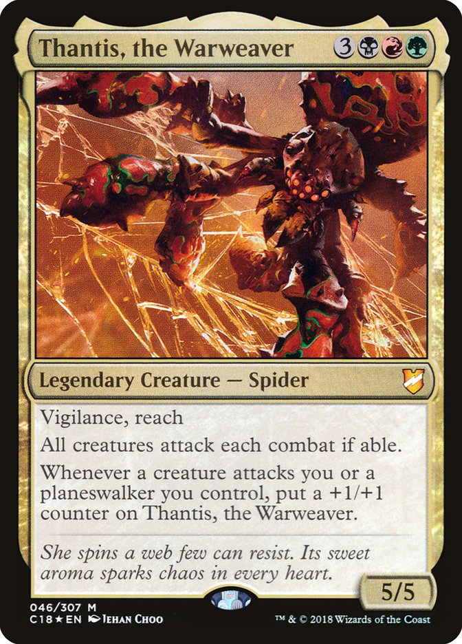 Thantis, the Warweaver [Commander 2018] | Nerdhalla Games