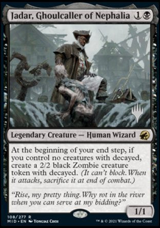 Jadar, Ghoulcaller of Nephalia (Promo Pack) [Innistrad: Midnight Hunt Promos] | Nerdhalla Games