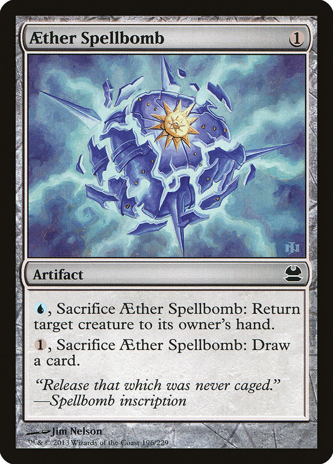 Aether Spellbomb [Modern Masters] | Nerdhalla Games