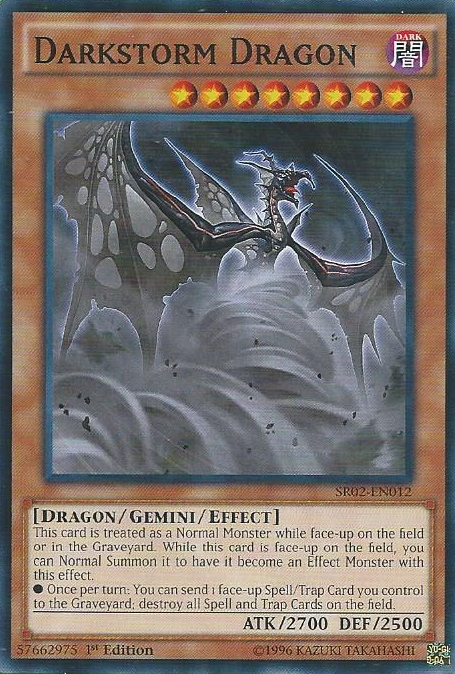 Darkstorm Dragon [SR02-EN012] Common | Nerdhalla Games