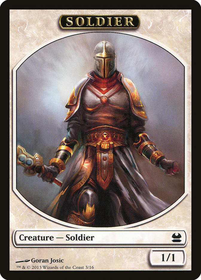 Soldier [Modern Masters Tokens] | Nerdhalla Games