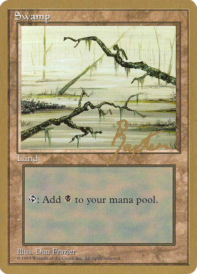 Swamp (gb371) (George Baxter) [Pro Tour Collector Set] | Nerdhalla Games