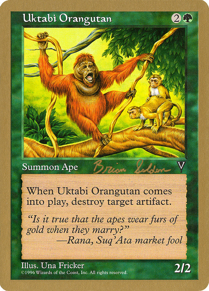 Uktabi Orangutan (Brian Selden) [World Championship Decks 1998] | Nerdhalla Games