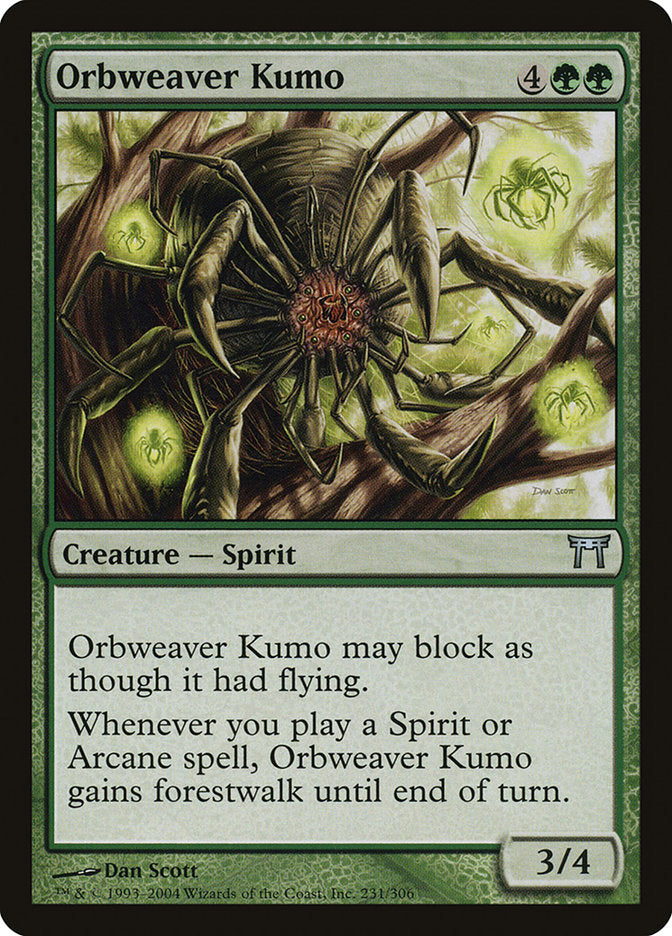 Orbweaver Kumo [Champions of Kamigawa] | Nerdhalla Games