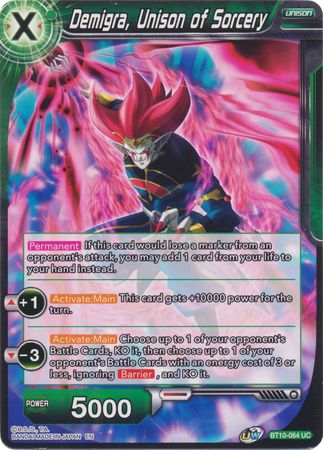 Demigra, Unison of Sorcery [BT10-064] | Nerdhalla Games