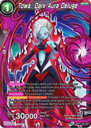 Towa, Dark Aura Deluge [BT11-140] | Nerdhalla Games