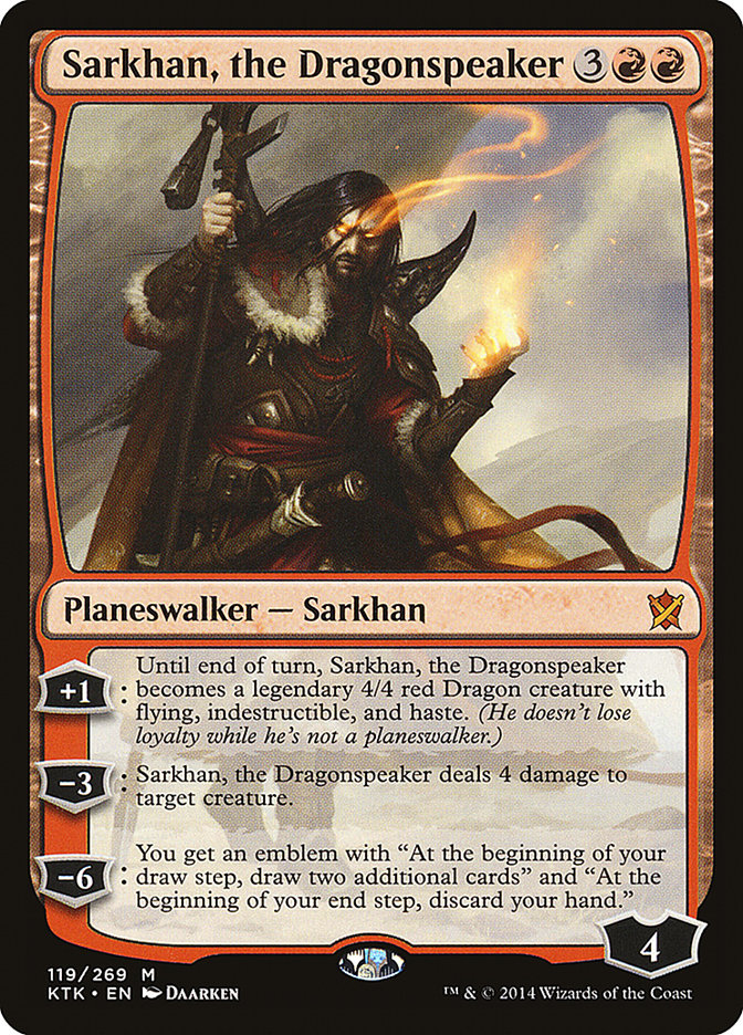 Sarkhan, the Dragonspeaker [Khans of Tarkir] | Nerdhalla Games