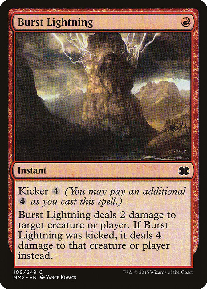 Burst Lightning [Modern Masters 2015] | Nerdhalla Games