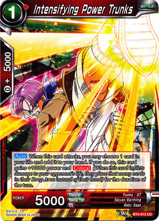 Intensifying Power Trunks [BT4-012] | Nerdhalla Games