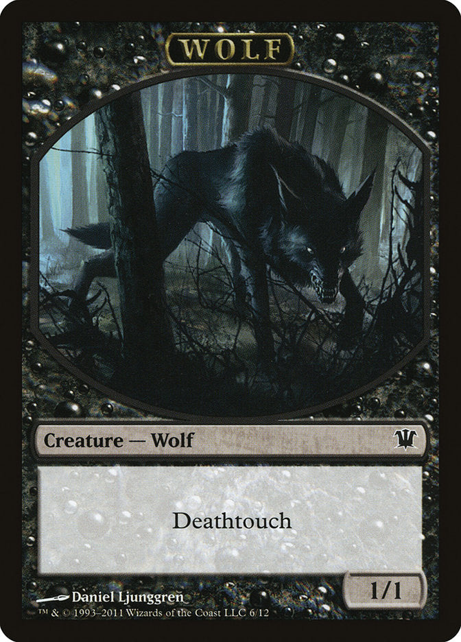 Wolf (6/12) [Innistrad Tokens] | Nerdhalla Games