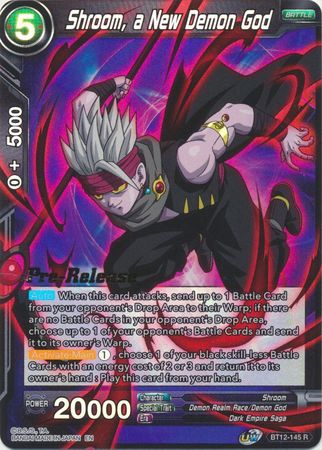 Shroom, a New Demon God (BT12-145) [Vicious Rejuvenation Prerelease Promos] | Nerdhalla Games