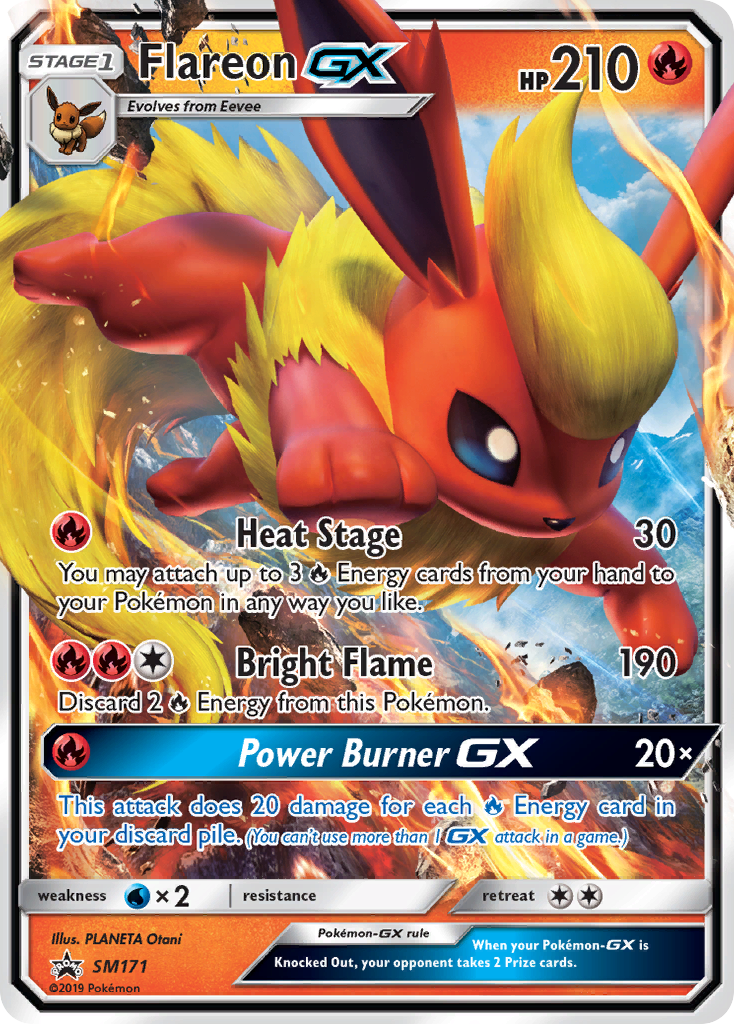 Flareon GX (SM171) [Sun & Moon: Black Star Promos] | Nerdhalla Games