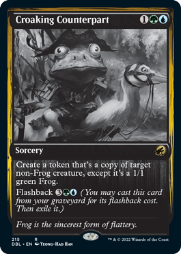 Croaking Counterpart [Innistrad: Double Feature] | Nerdhalla Games