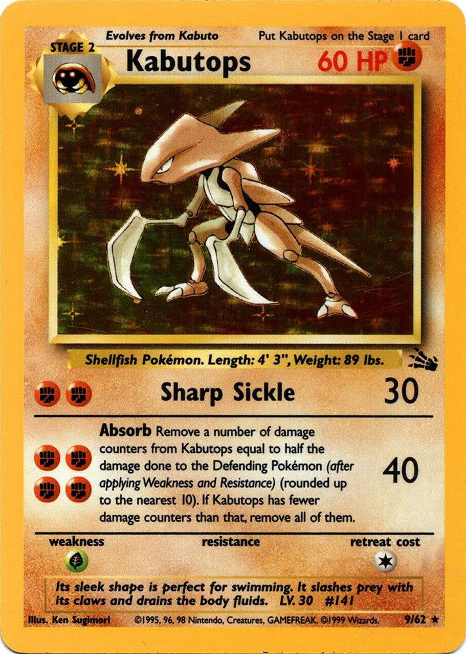 Kabutops (9/62) [Fossil Unlimited] | Nerdhalla Games