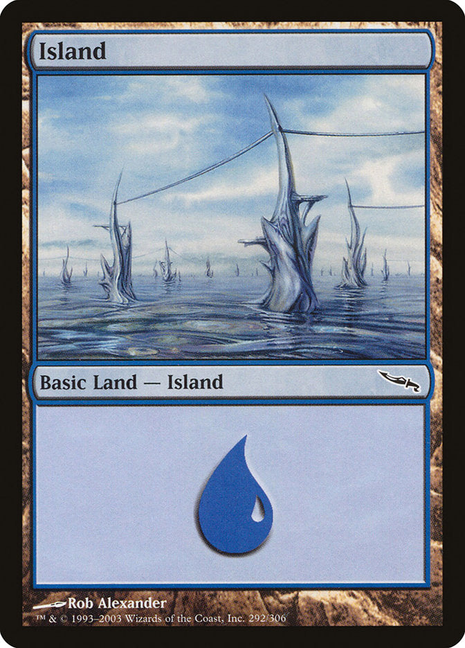 Island (292) [Mirrodin] | Nerdhalla Games