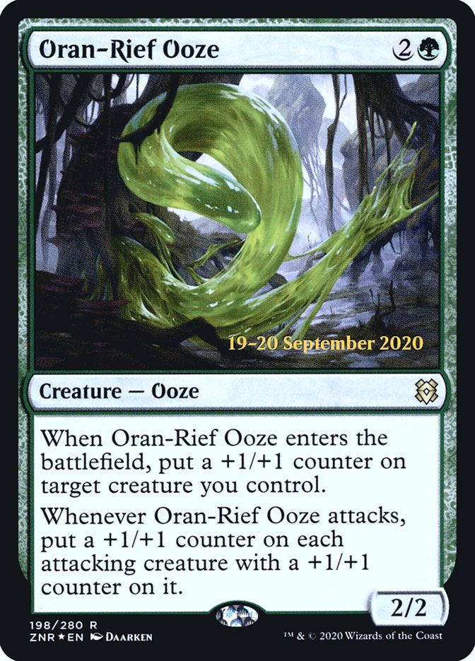 Oran-Rief Ooze  [Zendikar Rising Prerelease Promos] | Nerdhalla Games