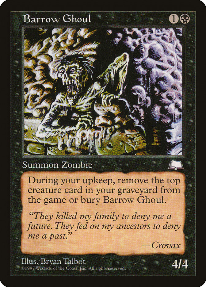 Barrow Ghoul [Weatherlight] | Nerdhalla Games