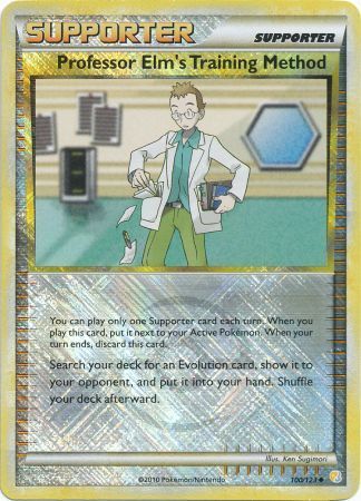 Professor Elm's Training Method (100/123) (League Promo) [HeartGold & SoulSilver: Base Set] | Nerdhalla Games