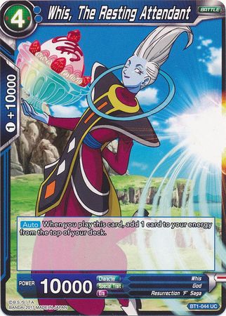 Whis, The Resting Attendant [BT1-044] | Nerdhalla Games