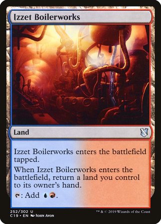 Izzet Boilerworks [Commander 2019] | Nerdhalla Games